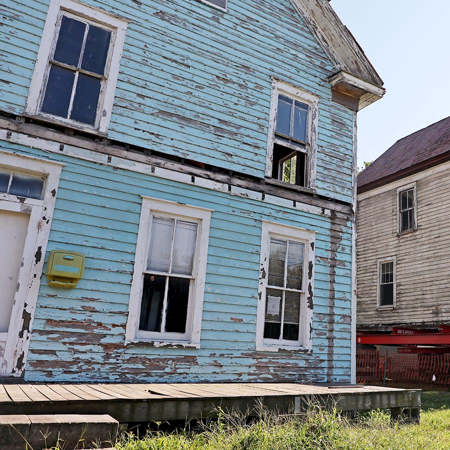 Old home being restored